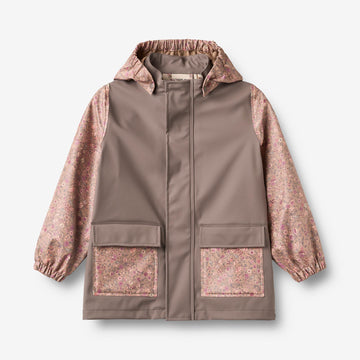 Wheat Outerwear Regenbekleidung Otu Jacke Jacket 9623 plum truffle