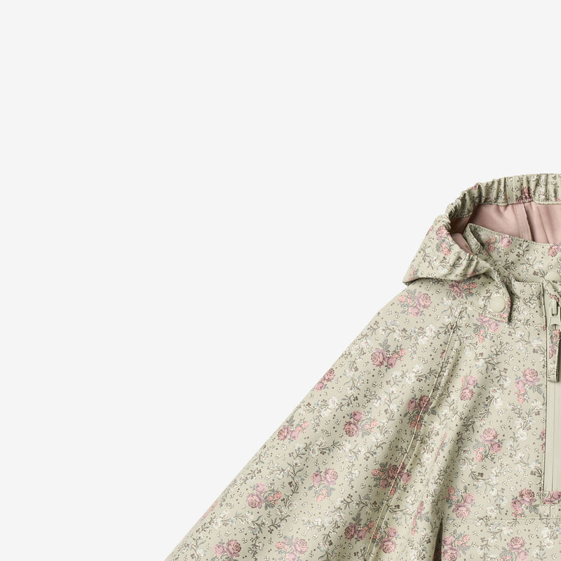 Wheat Outerwear Regencape Tropfen Jacket 9539 slightly green flowers