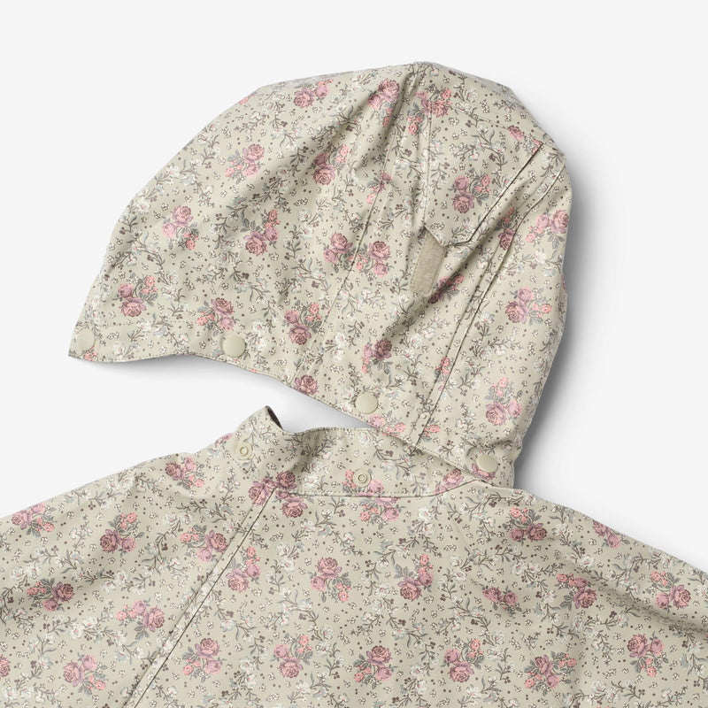 Wheat Outerwear Regencape Tropfen Jacket 9539 slightly green flowers