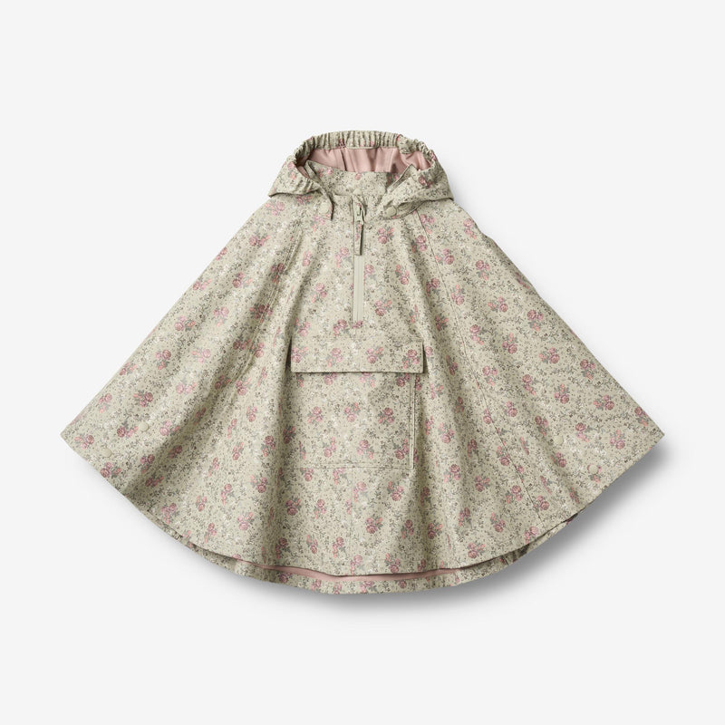 Wheat Outerwear Regencape Tropfen Jacket 9539 slightly green flowers