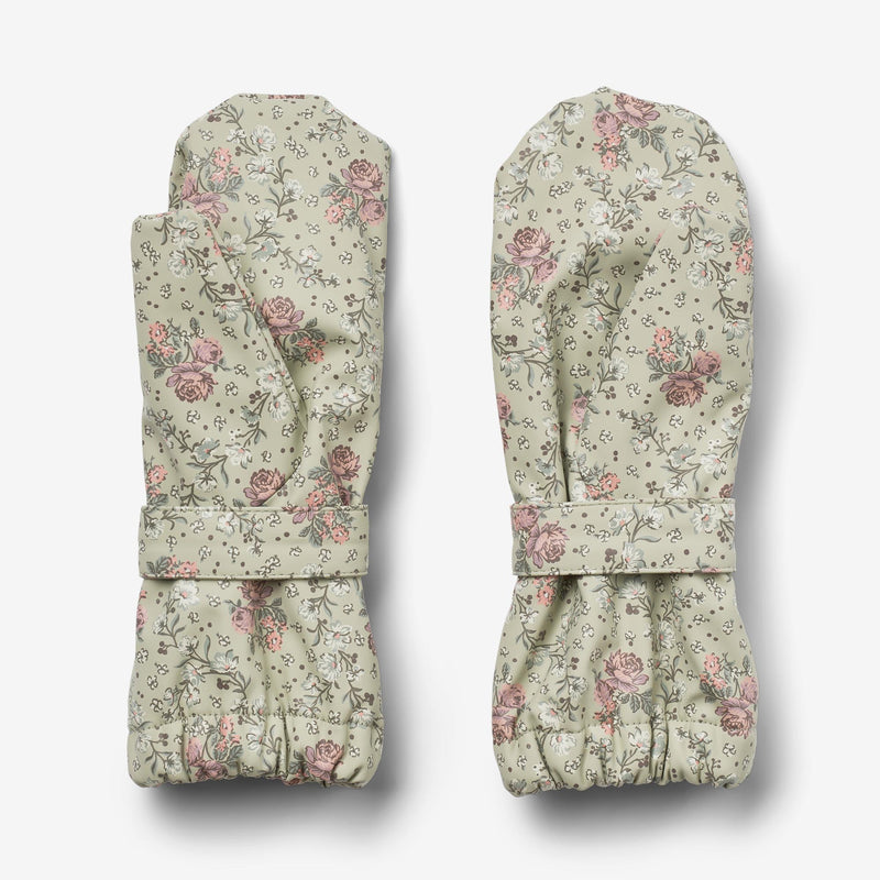 Wheat Outerwear Regenhandschuhe Rily Accessory 9539 slightly green flowers