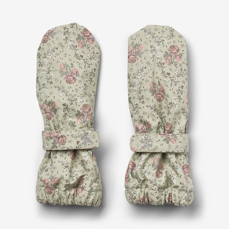Wheat Outerwear Regenhandschuhe Rily Accessory 9539 slightly green flowers