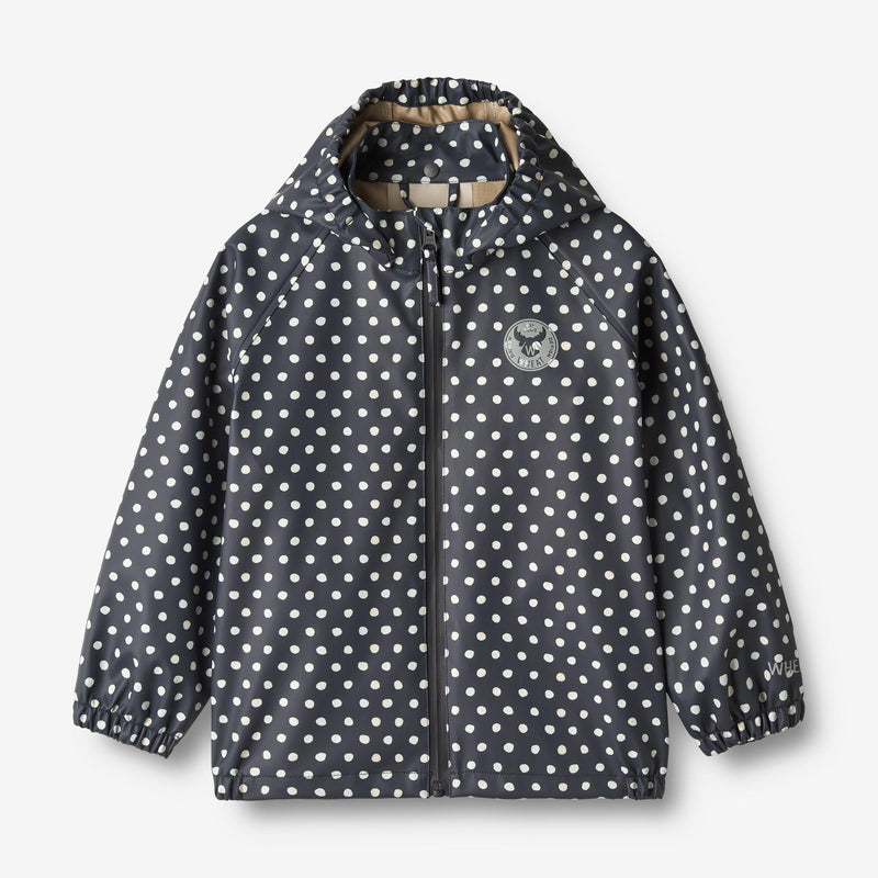 Wheat Outerwear  Regenjacke Charlie Rainwear 1071 ink dots
