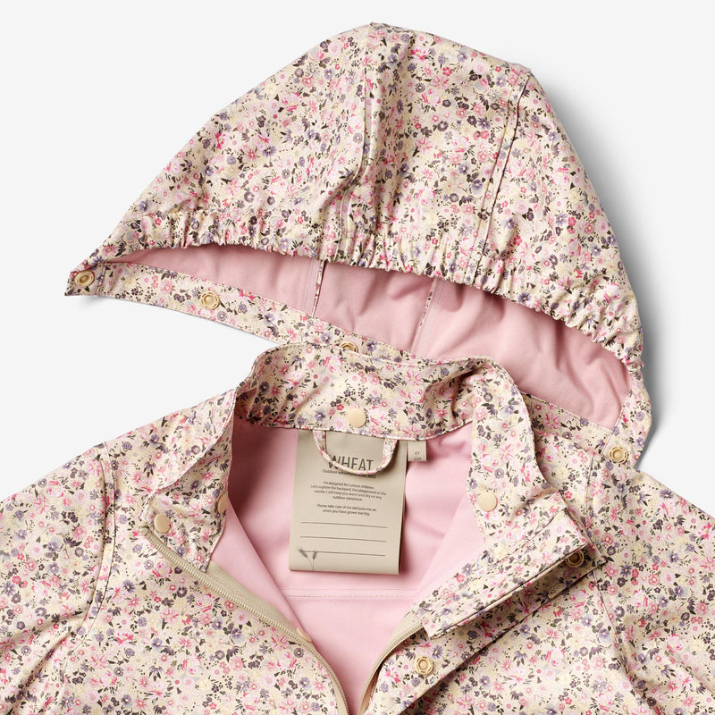 Wheat Outerwear  Regenjacke Ola Rainwear 9014 clam multi flowers