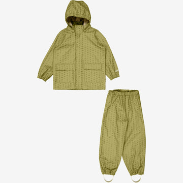 Wheat Outerwear Regenkleidungsset Ola Rainwear 5056 forest insects