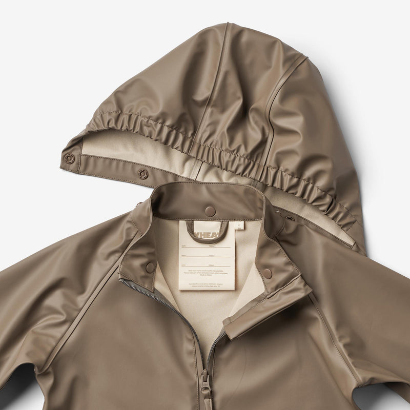 Wheat Outerwear Regenset Chardy Rainwear 1138 dry wood