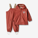 Wheat Outerwear Regenset Charlie | Baby Rainwear 2072 red