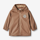 Wheat Outerwear Regenset Charlie | Baby Rainwear 2121 berry dust