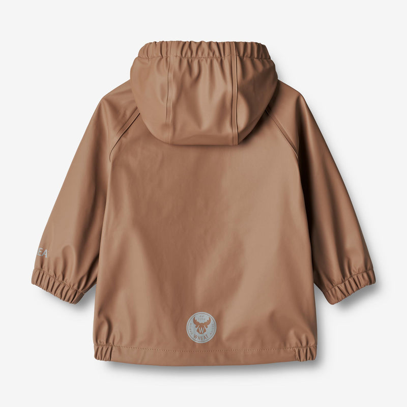 Wheat Outerwear Regenset Charlie | Baby Rainwear 2121 berry dust