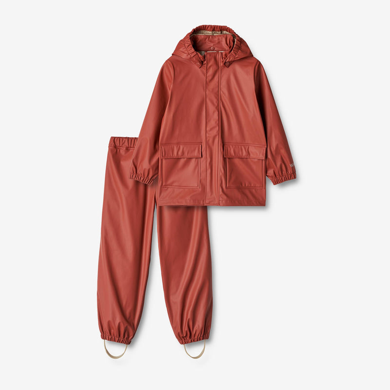 Wheat Outerwear Regenset Ola Rainwear 2072 red