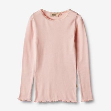 Wheat Main  Rib Langarmshirt Reese Jersey Tops and T-Shirts 2281 rose ballet