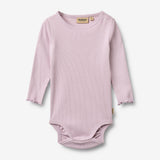 Wheat Main Langarmbody Regitze Body 1346 lavender