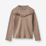 Wheat Main  Ripp-Langarm-T-Shirt Rosetta Jersey Tops and T-Shirts 3006 soft brown