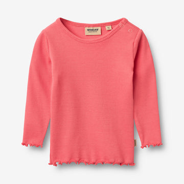 Wheat Main Ripp-T-Shirt L/S Ida T-Shirt 9668 watermelon