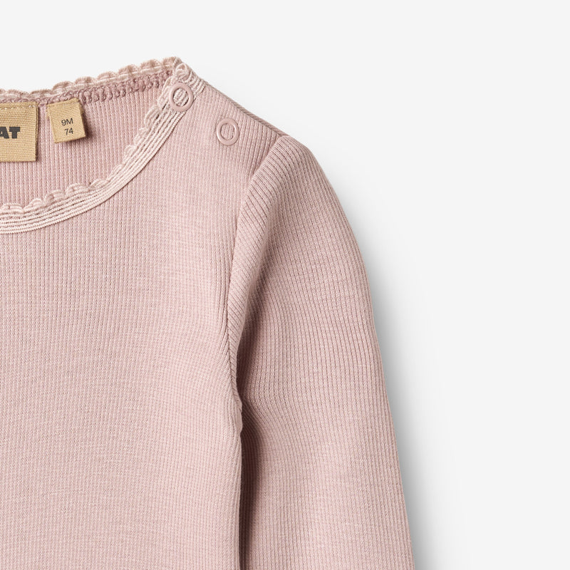Wheat Main Ripp-T-Shirt L/S Reese T-Shirt 1354 soft lilac
