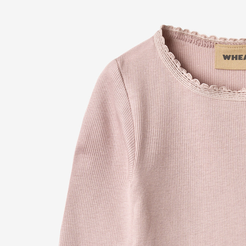 Wheat Main Ripp-T-Shirt L/S Reese T-Shirt 1354 soft lilac