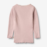 Wheat Main Ripp-T-Shirt L/S Reese T-Shirt 1354 soft lilac