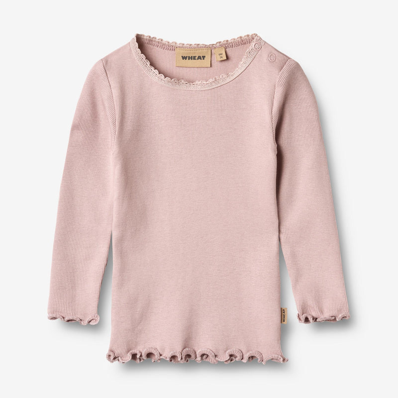Wheat Main Ripp-T-Shirt L/S Reese T-Shirt 1354 soft lilac