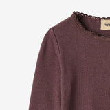 Wheat Main Ripp-T-Shirt L/S Reese T-Shirt 3030 fudge