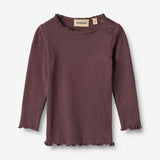 Wheat Main Ripp-T-Shirt L/S Reese T-Shirt 3030 fudge