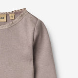 Wheat Main Ripp-T-Shirt L/S Reese T-Shirt 9531 dusty purple