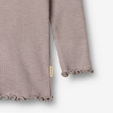 Wheat Main Ripp-T-Shirt L/S Reese T-Shirt 9531 dusty purple