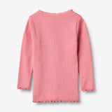 Wheat Main Ripp-T-Shirt L/S Reese T-Shirt 9568 soft pink