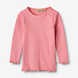 Wheat Main Ripp-T-Shirt L/S Reese T-Shirt 9568 soft pink