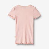 Wheat Main  Ripp-T-Shirt Lace Jersey Tops and T-Shirts 2281 rose ballet