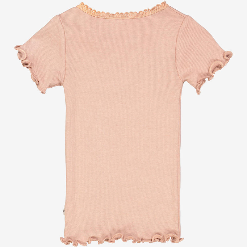 Wheat Main  Ripp-T-Shirt Lace | Baby Jersey Tops and T-Shirts 2031 rose dawn