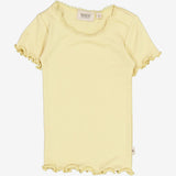 Wheat Ripp-T-Shirt Lace | Baby Jersey Tops and T-Shirts 5106 yellow dream