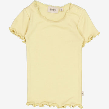 Wheat Main  Ripp-T-Shirt Lace | Baby Jersey Tops and T-Shirts 5106 yellow dream