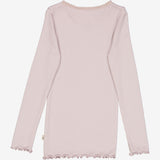 Wheat Ripp-T-Shirt Lace LS Jersey Tops and T-Shirts 1354 soft lilac