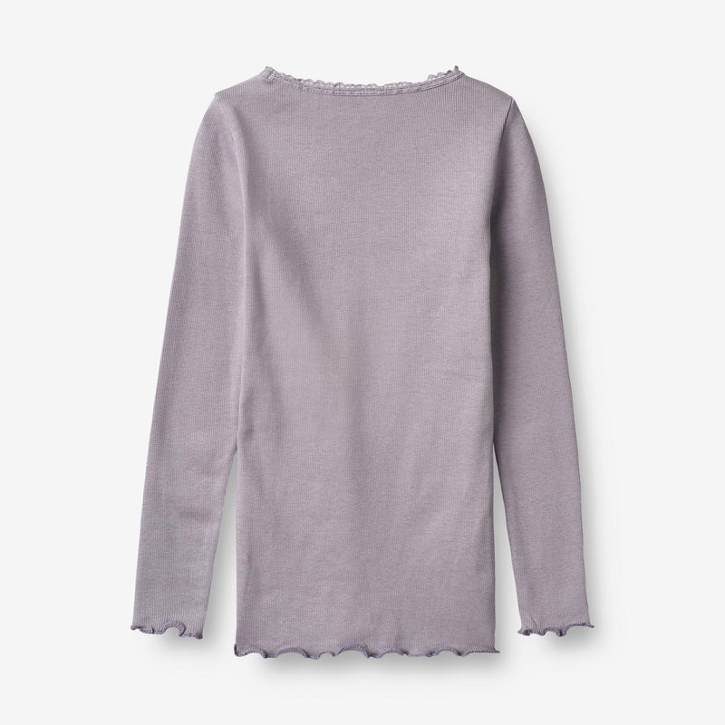 Wheat Main  Ripp-T-Shirt Reese Jersey Tops and T-Shirts 1346 lavender