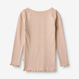 Wheat Main  Ripp-T-Shirt Reese Jersey Tops and T-Shirts 2032 rose dust