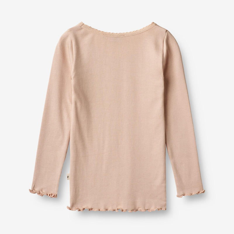 Wheat Main  Ripp-T-Shirt Reese Jersey Tops and T-Shirts 2032 rose dust