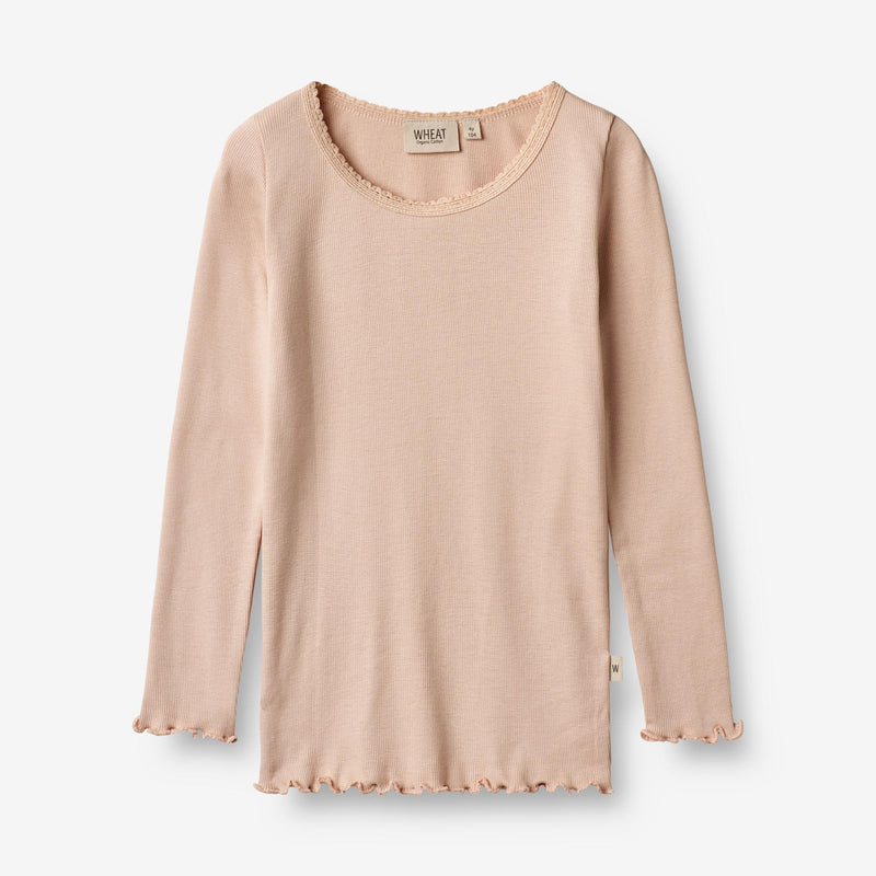 Wheat Main  Ripp-T-Shirt Reese Jersey Tops and T-Shirts 2032 rose dust