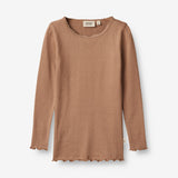 Wheat Main  Ripp-T-Shirt Reese Jersey Tops and T-Shirts 2121 berry dust