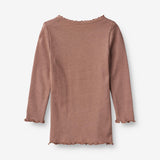 Wheat Main  Ripp-T-Shirt Reese | Baby Jersey Tops and T-Shirts 2032 rose dust