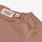 Wheat Main  Ripp-T-Shirt Reese | Baby Jersey Tops and T-Shirts 2032 rose dust