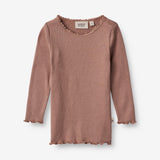 Wheat Main  Ripp-T-Shirt Reese | Baby Jersey Tops and T-Shirts 2032 rose dust