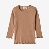 Wheat Main  Ripp-T-Shirt Reese | Baby Jersey Tops and T-Shirts 2121 berry dust