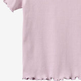 Wheat Main Ripp-T-Shirt S/S Alicia T-Shirt 1346 lavender