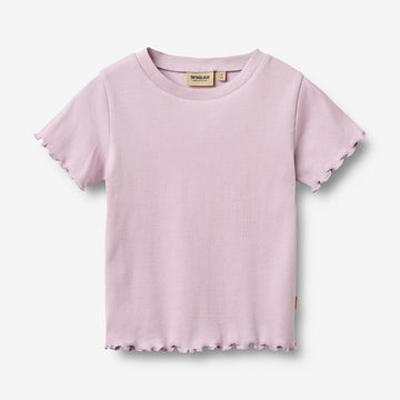 Wheat Main Ripp-T-Shirt S/S Alicia T-Shirt 1346 lavender