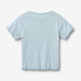 Wheat Main Ripp-T-Shirt S/S Alicia T-Shirt 2703 summer sky