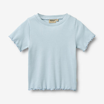 Wheat Main Ripp-T-Shirt S/S Alicia T-Shirt 2703 summer sky