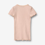 Wheat Main Ripp-T-Shirt S/S Katie T-Shirt 2400 powder