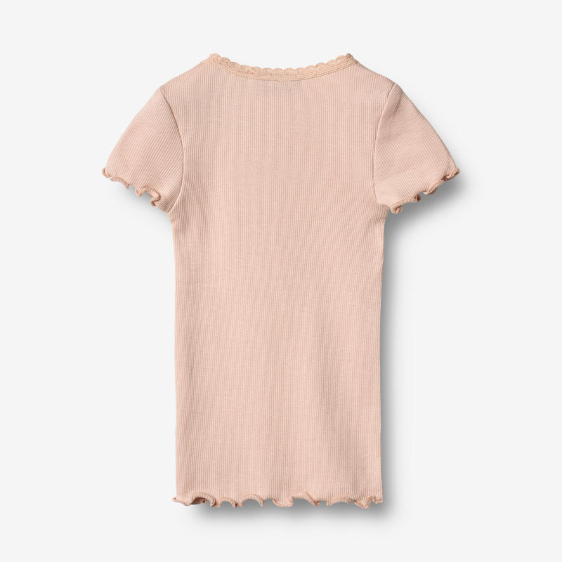Wheat Main Ripp-T-Shirt S/S Katie T-Shirt 2400 powder