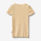 Wheat Main Ripp-T-Shirt S/S Katie T-Shirt 9430 macadamia