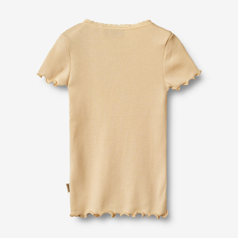 Wheat Main Ripp-T-Shirt S/S Katie T-Shirt 9430 macadamia